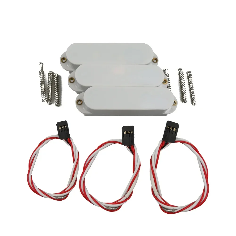 Guitar Pickups Active Single Coil Guitar Pickup Set White
Guitar Pickups Active Single Coil Guitar Pickup Set White