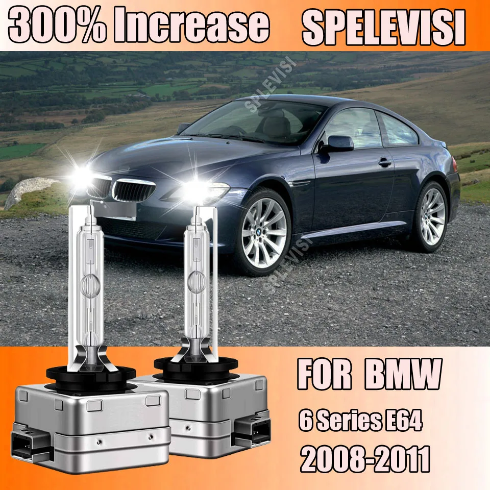 2Pcs Headlight D1S Xenon HID Car Bulbs 35W Headlamp 6000K Auto Lamp Kit For BMW 6 Series E64 2008 2009 2010 2011
2Pcs Headlight D1S Xenon HID Car Bulbs 35W Headlamp 6000K Auto Lamp Kit For BMW 6 Series E64 2008 2009 2010 2011