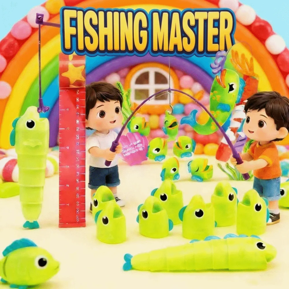 Retractable Educational Fishing Game Set Intellectual Development Board Game Style Kids Desktop Board Game
Retractable Educational Fishing Game Set Intellectual Development Board Game Style Kids Desktop Board Game