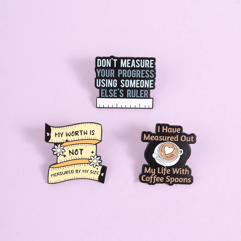 Self Worth Enamel Pins Body Positivity Brooches Inspirational Quote Lapel Badges Clothing Bag Accessory Gift For Friends
Self Worth Enamel Pins Body Positivity Brooches Inspirational Quote Lapel Badges Clothing Bag Accessory Gift For Friends
