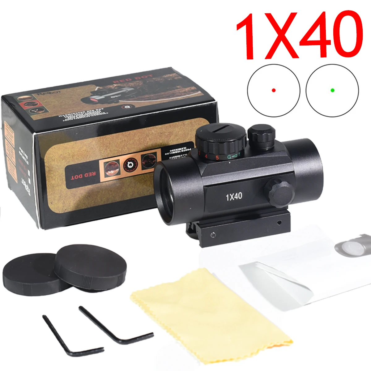 Оптический прицел 1x40 Red Green Dot Sight Hunting HD101 с 4 прицельными сетками, подсветкой, регулируемый, тактический, для коллекционирования
Оптический прицел 1x40 Red Green Dot Sight Hunting HD101 с 4 прицельными сетками, подсветкой, регулируемый, тактический, для коллекционирования