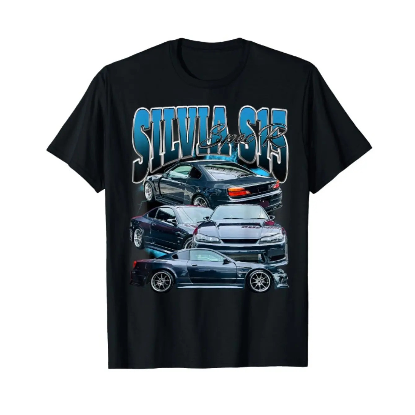 Silvia S15 SpecR 240SX SR20DET Sports Car T-shirt Large Casual Large Crew Neck T-shirt Light Stretch Summer Regular
Silvia S15 SpecR 240SX SR20DET Sports Car T-shirt Large Casual Large Crew Neck T-shirt Light Stretch Summer Regular