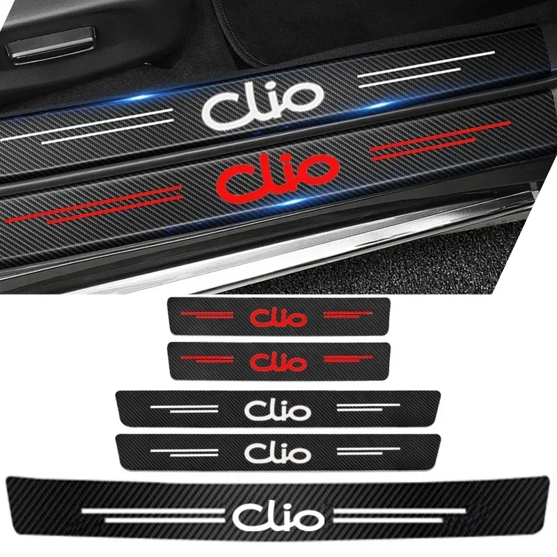 For Renault Dacia Clio 2 3 4 Megane Kadjar Captur Carbon Fiber Car Door Sill Protector Threshold Rear Trunk Stickers Accessories
For Renault Dacia Clio 2 3 4 Megane Kadjar Captur Carbon Fiber Car Door Sill Protector Threshold Rear Trunk Stickers Accessories