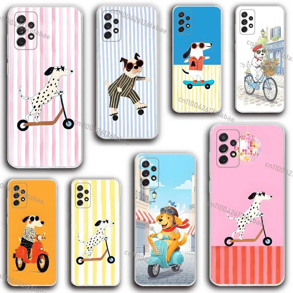 INS Striped Cute Dog Scooter Art Phone Case Silicone For Samsung S30,23,21,22,20FE lite,S10,9,PIus Note20ultra Soft Transparent
INS Striped Cute Dog Scooter Art Phone Case Silicone For Samsung S30,23,21,22,20FE lite,S10,9,PIus Note20ultra Soft Transparent