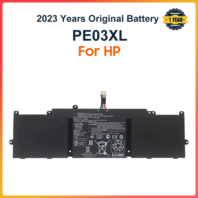 Аккумулятор PE03XL для ноутбука HP Chromebook 210 G1 11 G3 G4 HSTNN-LB6M PE03XL 767068-005 766801-421 TPN-Q151 10,8 V 36WH
Аккумулятор PE03XL для ноутбука HP Chromebook 210 G1 11 G3 G4 HSTNN-LB6M PE03XL 767068-005 766801-421 TPN-Q151 10,8 V 36WH