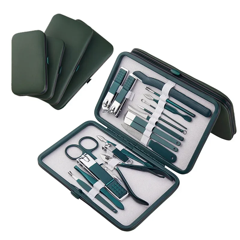 7/10/12/18 Pcs Stainless Steel Nail Clippers Set Grooming Tools Set with Portable Case Manicure Art Tool Green Nails Cut
7/10/12/18 Pcs Stainless Steel Nail Clippers Set Grooming Tools Set with Portable Case Manicure Art Tool Green Nails Cut
