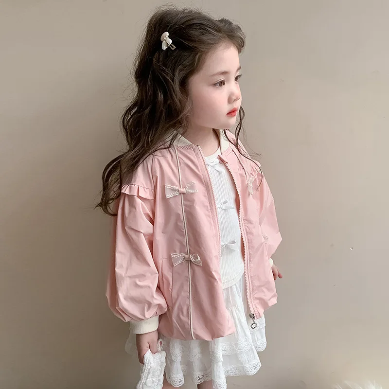 Autumn 2025 New Girls' Jacket Princess Style Sweet Bow Lace Jacket
Autumn 2025 New Girls' Jacket Princess Style Sweet Bow Lace Jacket