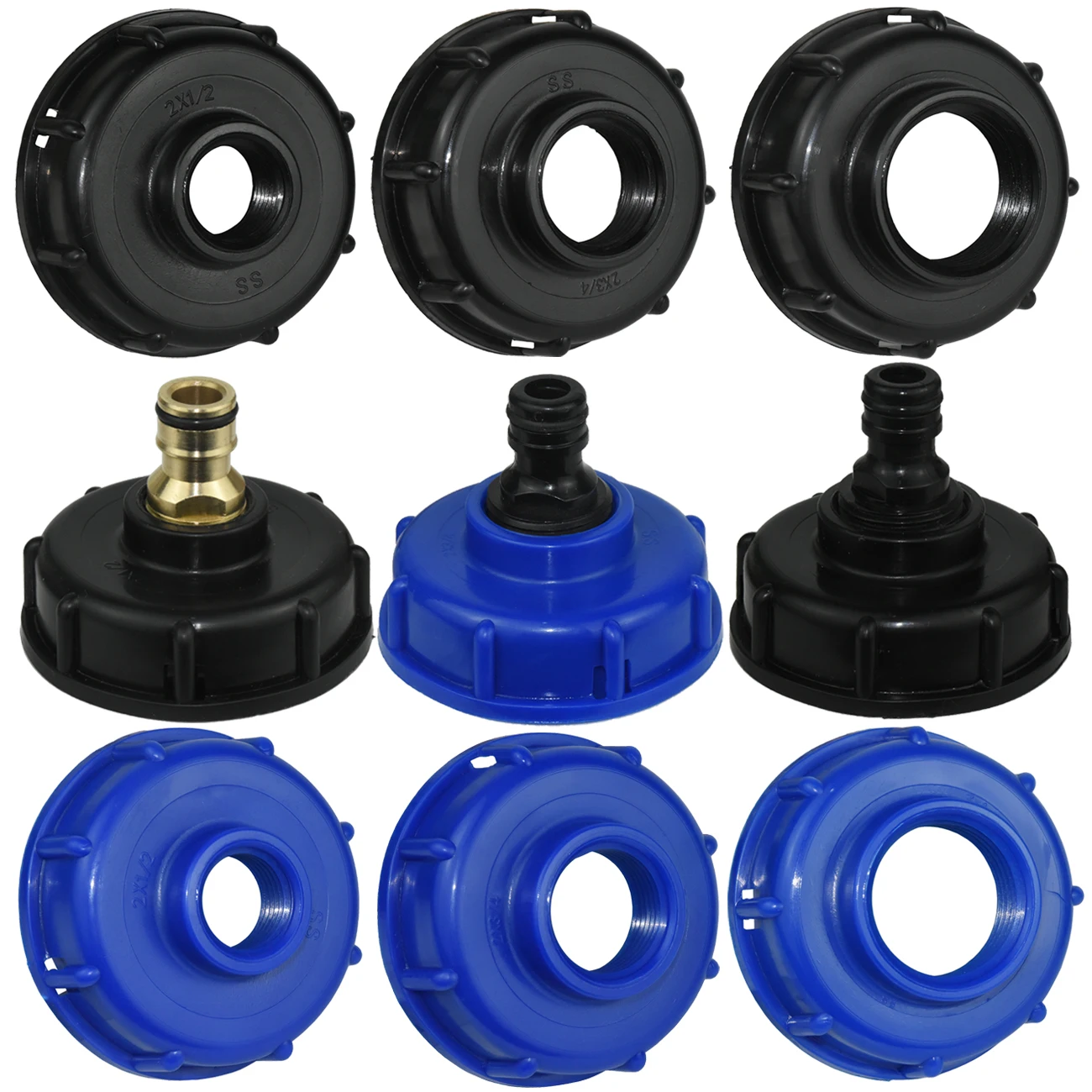 S60 Water Tap Connector Valve 1/2" 3/4" 1" Female Thread IBC Tank Adapter Replacement Fitting Garden Irrigation Connection Tool
S60 Water Tap Connector Valve 1/2" 3/4" 1" Female Thread IBC Tank Adapter Replacement Fitting Garden Irrigation Connection Tool