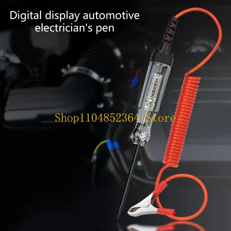 652F Detectors Pen 5V-120V Circuit Testing Tool with Clear LED Screen
652F Detectors Pen 5V-120V Circuit Testing Tool with Clear LED Screen