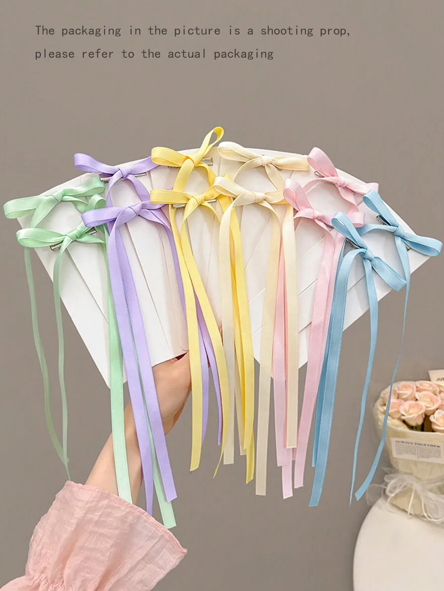 16pcs Womens Hair Accessories Set: Satin Ribbon Bowknot Hair Clips, Sweet Pastel Hairpins for Daily Use
16pcs Womens Hair Accessories Set: Satin Ribbon Bowknot Hair Clips, Sweet Pastel Hairpins for Daily Use