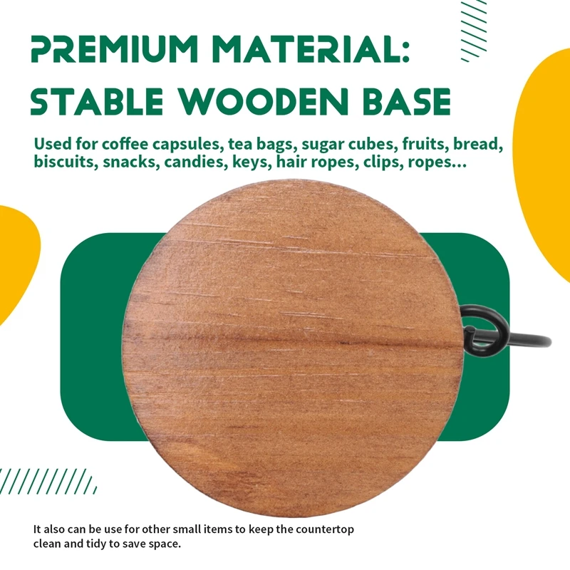 Держатель для капсул для кофе Органайзер для чашек K, подстаканники для чашек K для стойки Органайзер для хранения капсул для кофе Декор для кофейни для кофе-бара, прочный
Держатель для капсул для кофе Органайзер для чашек K, подстаканники для чашек K для стойки Органайзер для хранения капсул для кофе Декор для кофейни для кофе-бара, прочный