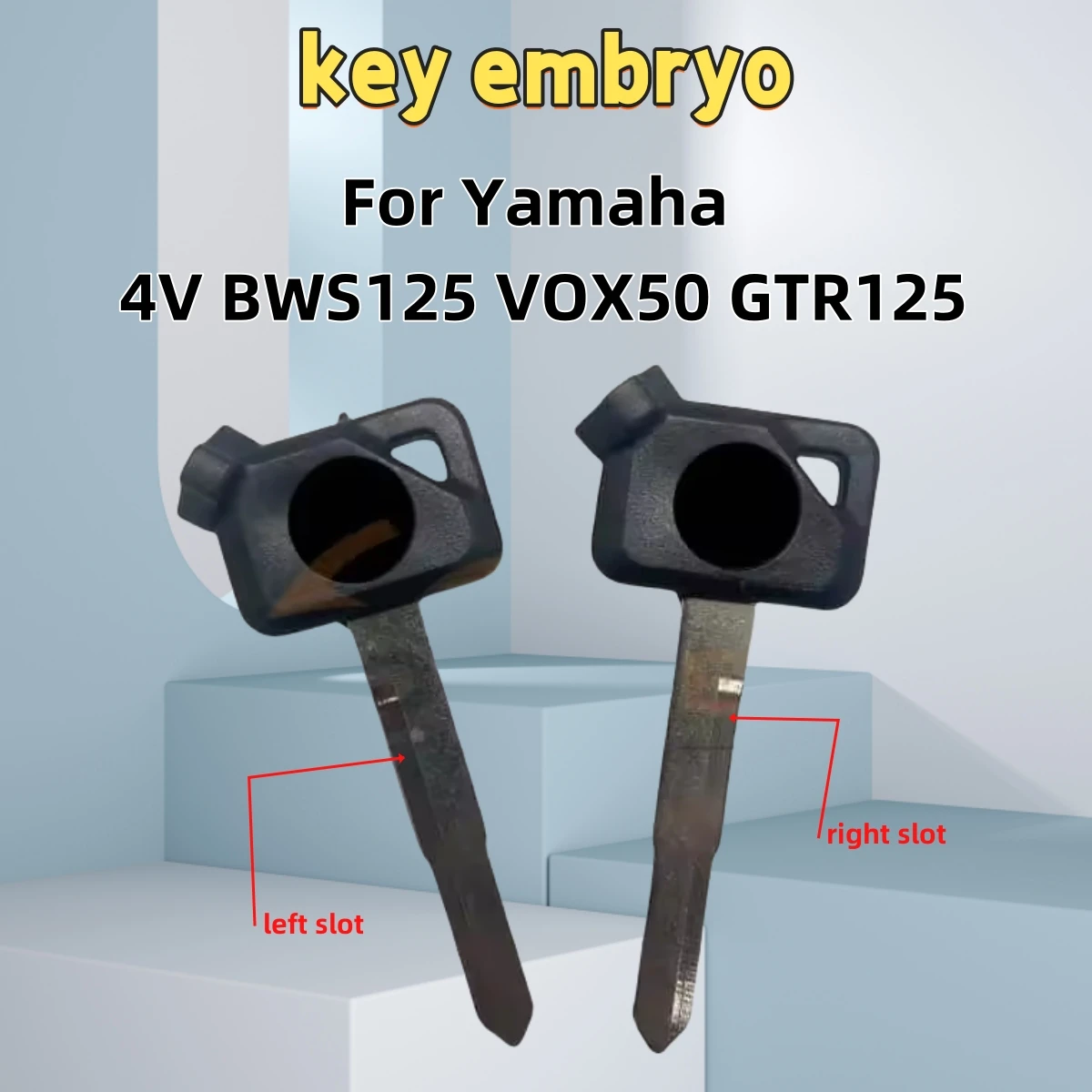 For Yamaha 4V BWS125 VOX50 GTR125 Key Blanks, Magnetic Ignition Lock Uncut Spare Keys for 50/125cc Scooter Motorcycle
For Yamaha 4V BWS125 VOX50 GTR125 Key Blanks, Magnetic Ignition Lock Uncut Spare Keys for 50/125cc Scooter Motorcycle