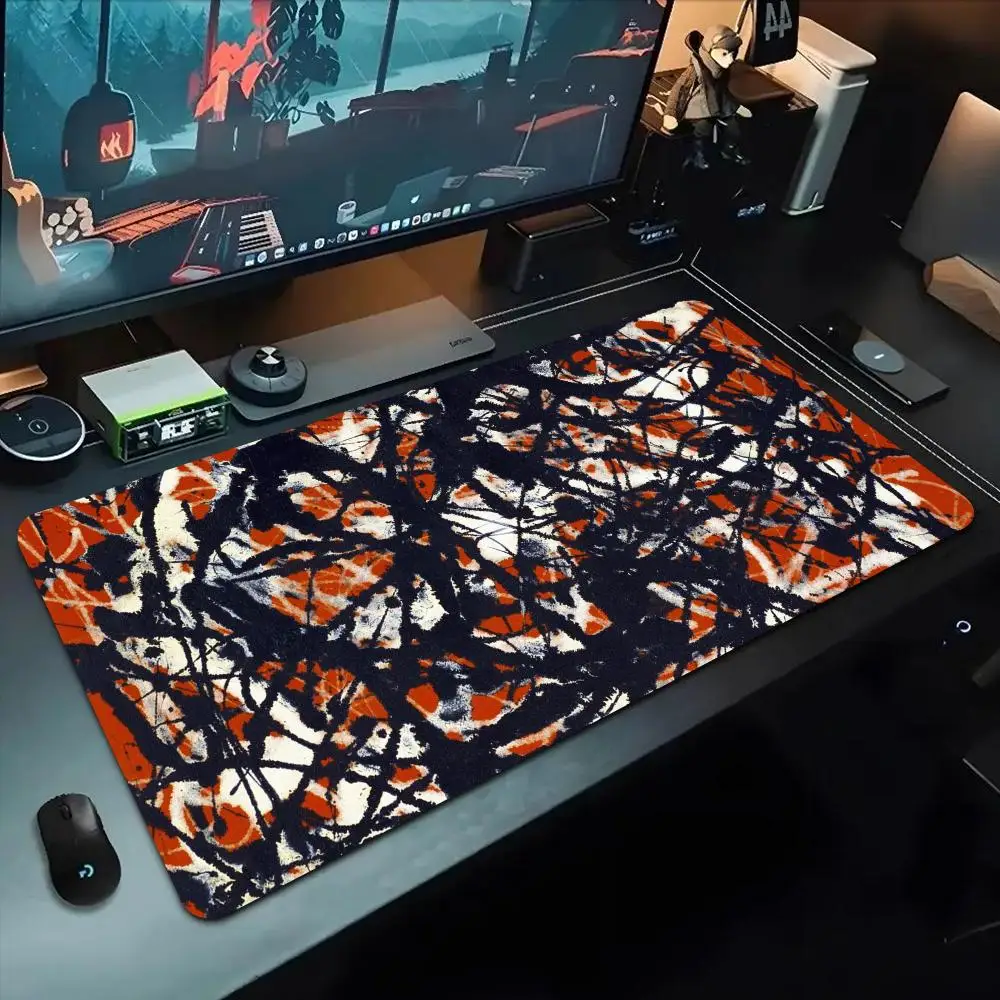 Джексон Поллок абстрактный коврик для мыши 500X1000 мм большой игровой коврик для мыши Gamer XL резиновый коврик для клавиатуры отаку коврик для ноутбука
Джексон Поллок абстрактный коврик для мыши 500X1000 мм большой игровой коврик для мыши Gamer XL резиновый коврик для клавиатуры отаку коврик для ноутбука