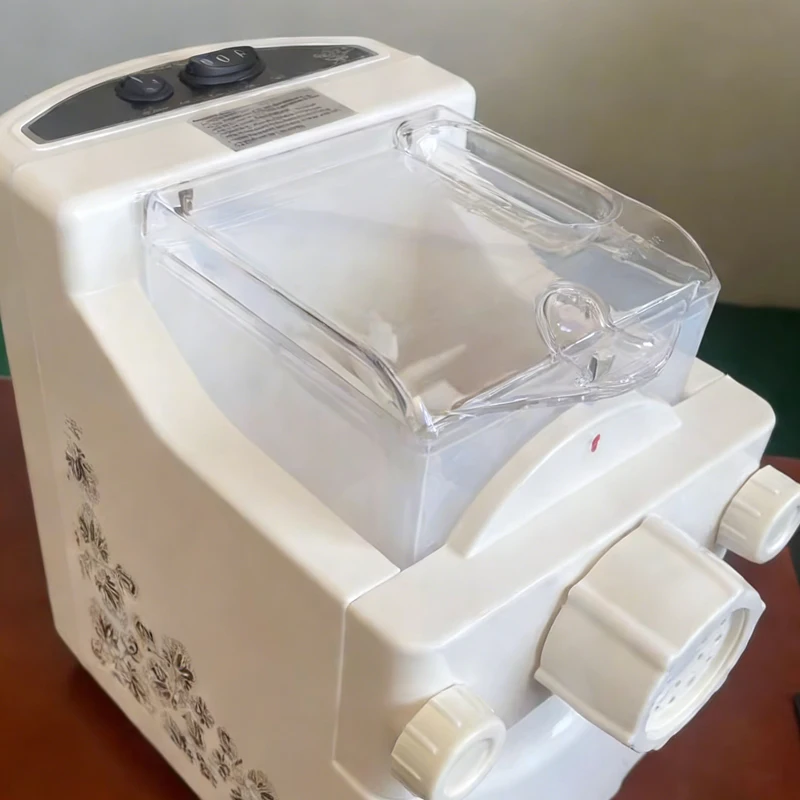 Noodle Machine 220V Automatic Desktop Dumpling Skin Maker Vegetable Noodle Forming Kitchen Appliance for Household Use
Noodle Machine 220V Automatic Desktop Dumpling Skin Maker Vegetable Noodle Forming Kitchen Appliance for Household Use