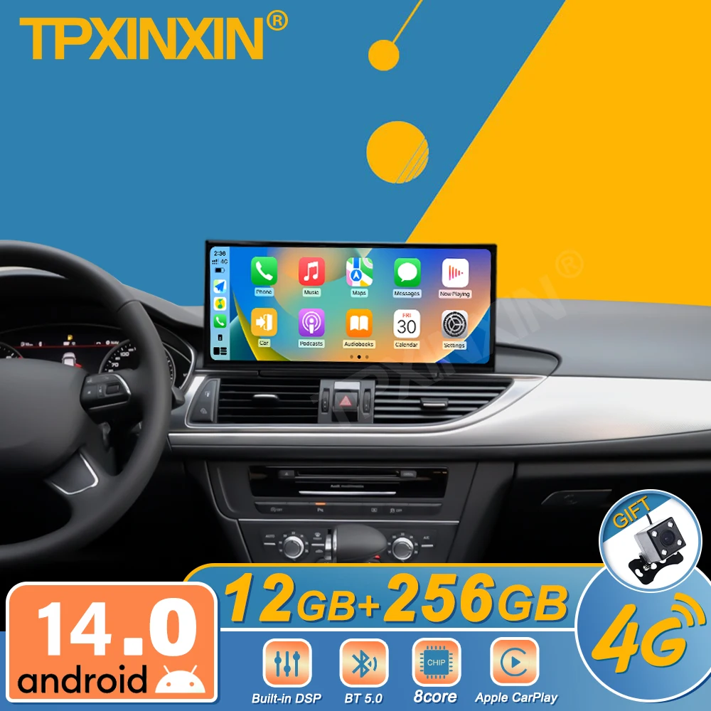 Car Accessories Radio For Audi A6 A7 2012-2015 Android Auto GPS Navigation Multimedia Stereo Receiver Head Unit Offline Maps
Car Accessories Radio For Audi A6 A7 2012-2015 Android Auto GPS Navigation Multimedia Stereo Receiver Head Unit Offline Maps