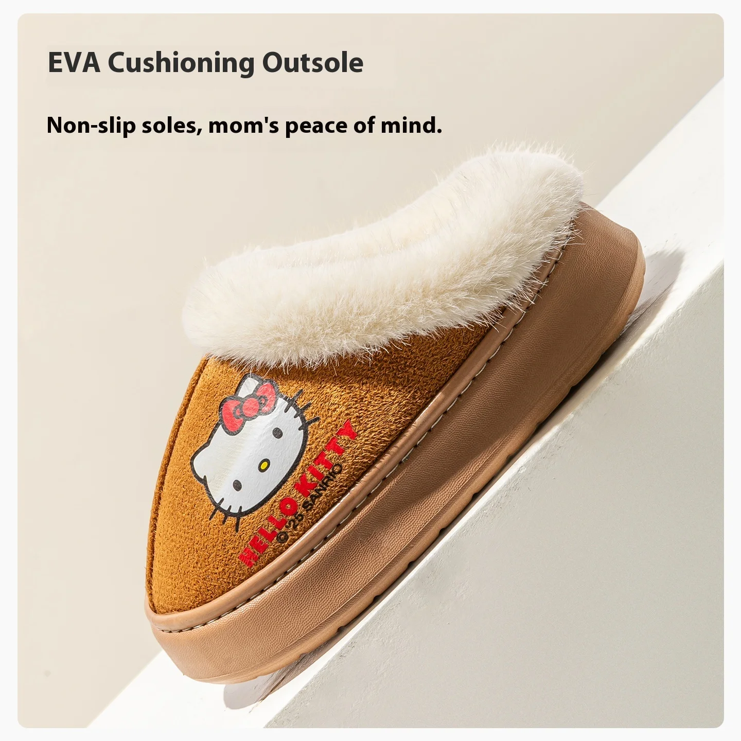 New Sanrio winter cotton Slippers for Women 2025 Winter Plush Warm Cotton Shoes Woman Comfort Non Slip Unisex Home Slippers
New Sanrio winter cotton Slippers for Women 2025 Winter Plush Warm Cotton Shoes Woman Comfort Non Slip Unisex Home Slippers