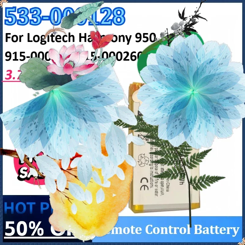 New 3.7V 1500mAh 5.55Wh 533-000128, 623158 Wireless Remote Control Battery for Logitech Harmony 950 915-000257 915-000260
New 3.7V 1500mAh 5.55Wh 533-000128, 623158 Wireless Remote Control Battery for Logitech Harmony 950 915-000257 915-000260