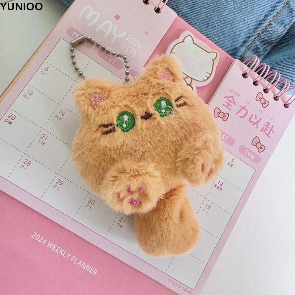 Lovely Soft Cat Plush Keychain Plush Stuffed Toy Rabbit Doll Keyring Cartoon Kawaii Bear Pendant with Tail Unisex
Lovely Soft Cat Plush Keychain Plush Stuffed Toy Rabbit Doll Keyring Cartoon Kawaii Bear Pendant with Tail Unisex