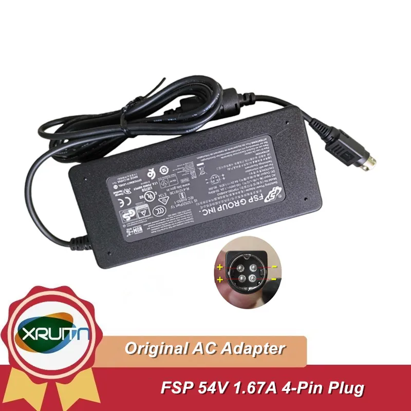 4 Pin 54V 1.67A Genuine FSP FSP090-AWBN2 FSP090-DMBC1 9NA0903503 9NA0903501AC Power Adapter For Cisco SG200 SG300-10P GS1900-8HP
4 Pin 54V 1.67A Genuine FSP FSP090-AWBN2 FSP090-DMBC1 9NA0903503 9NA0903501AC Power Adapter For Cisco SG200 SG300-10P GS1900-8HP