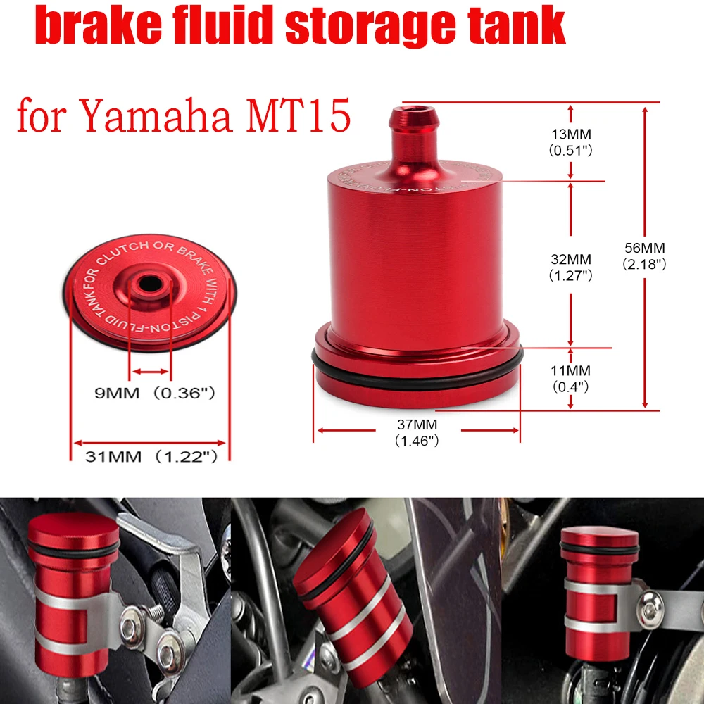 Motorcycle Clutch Brake Modification Accessories Brake Oil Cup for Yamaha MT15 Brake Fluid Storage Tank
Motorcycle Clutch Brake Modification Accessories Brake Oil Cup for Yamaha MT15 Brake Fluid Storage Tank