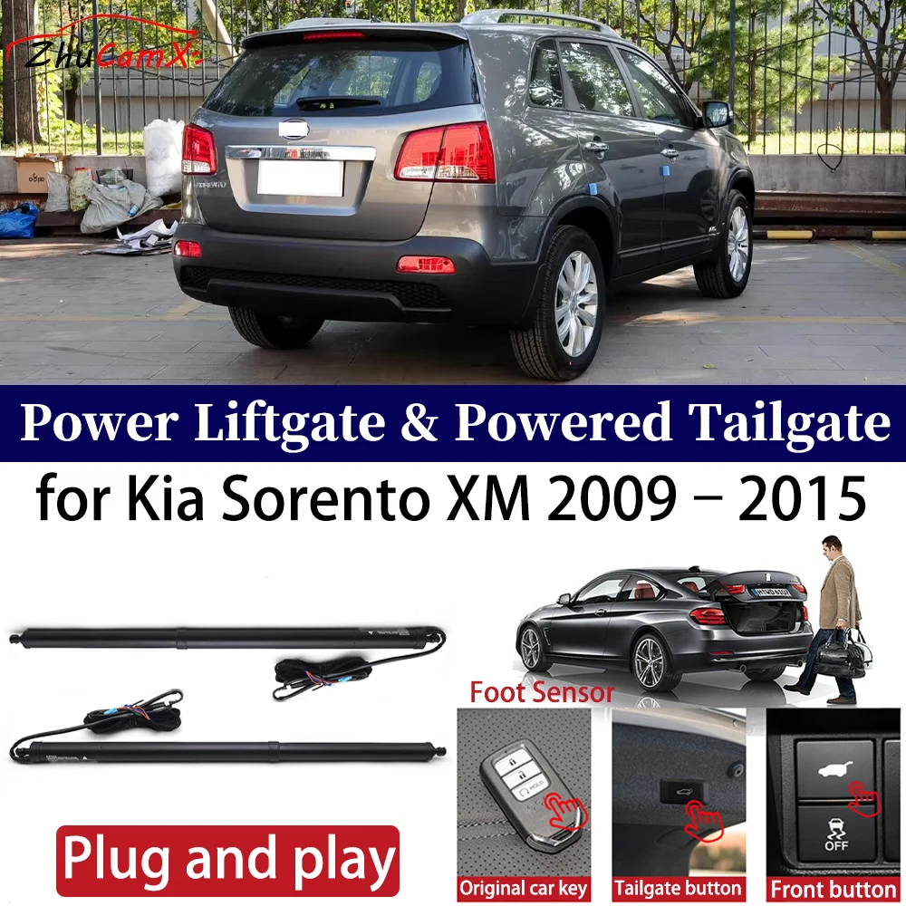 ZhuCamX for Kia Sorento XM 2009–2015 Car OEM Power Liftgate Automatic One-Click Powered Tailgate Strut opener Plug and play
ZhuCamX for Kia Sorento XM 2009–2015 Car OEM Power Liftgate Automatic One-Click Powered Tailgate Strut opener Plug and play