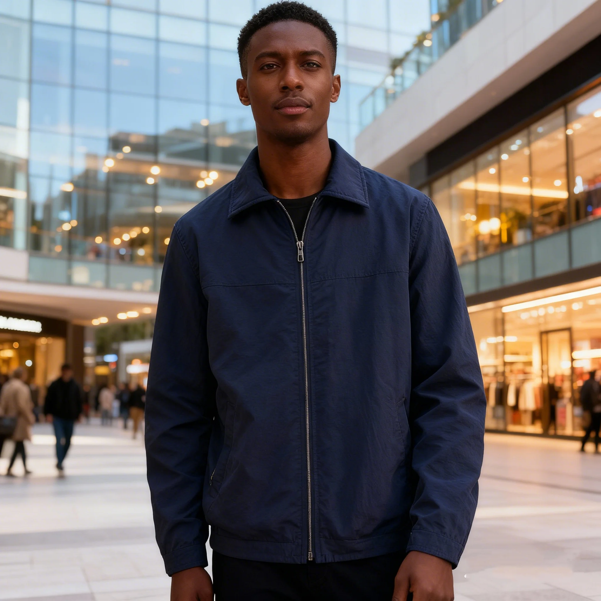 Men's Jackets Turn-down Collar Zipper Big Pockets Solid Lantern Sleeve Waterproof
Men's Jackets Turn-down Collar Zipper Big Pockets Solid Lantern Sleeve Waterproof