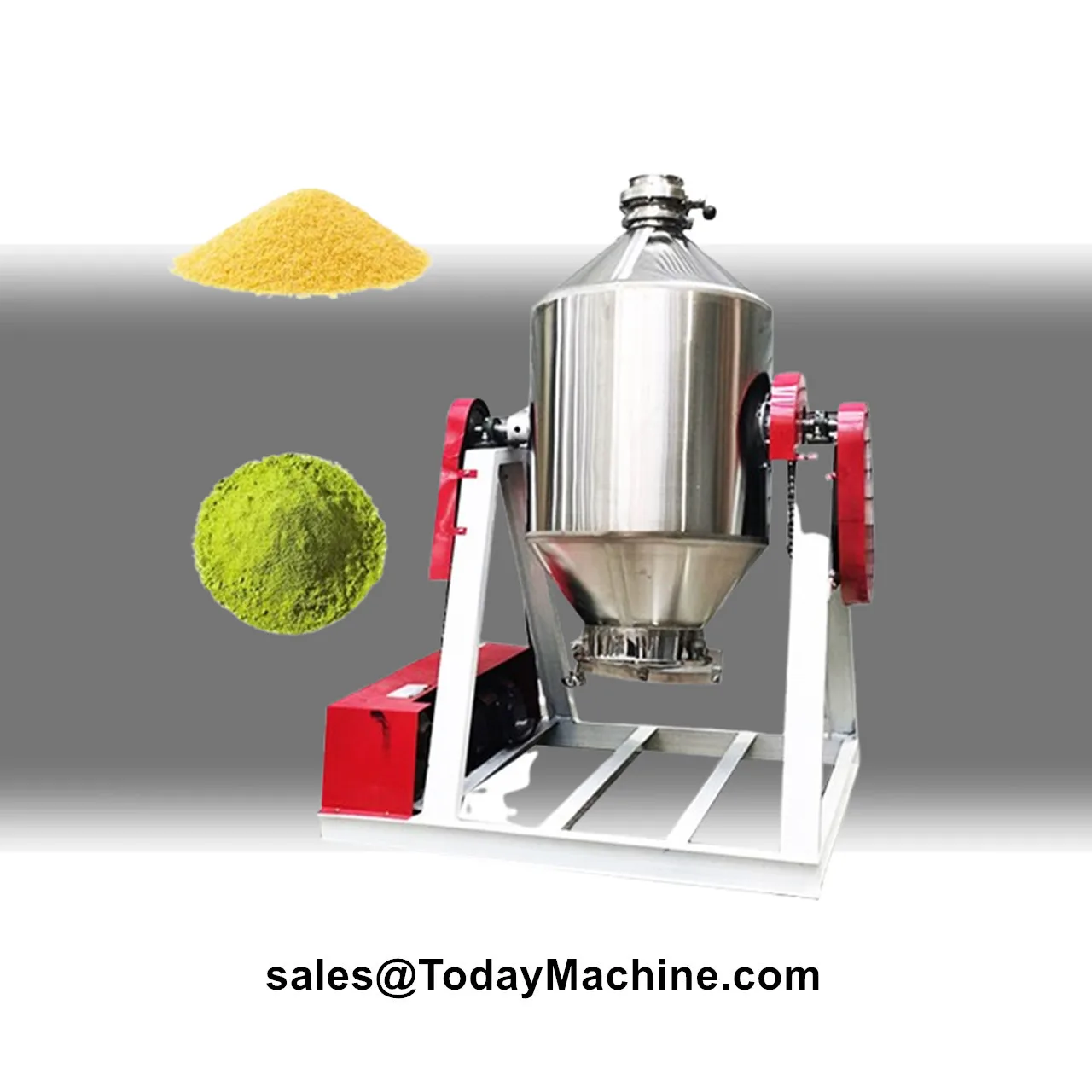 Lotus Root Powder White Sugar Soybean Milk Powder Double Cone Mixer
Lotus Root Powder White Sugar Soybean Milk Powder Double Cone Mixer