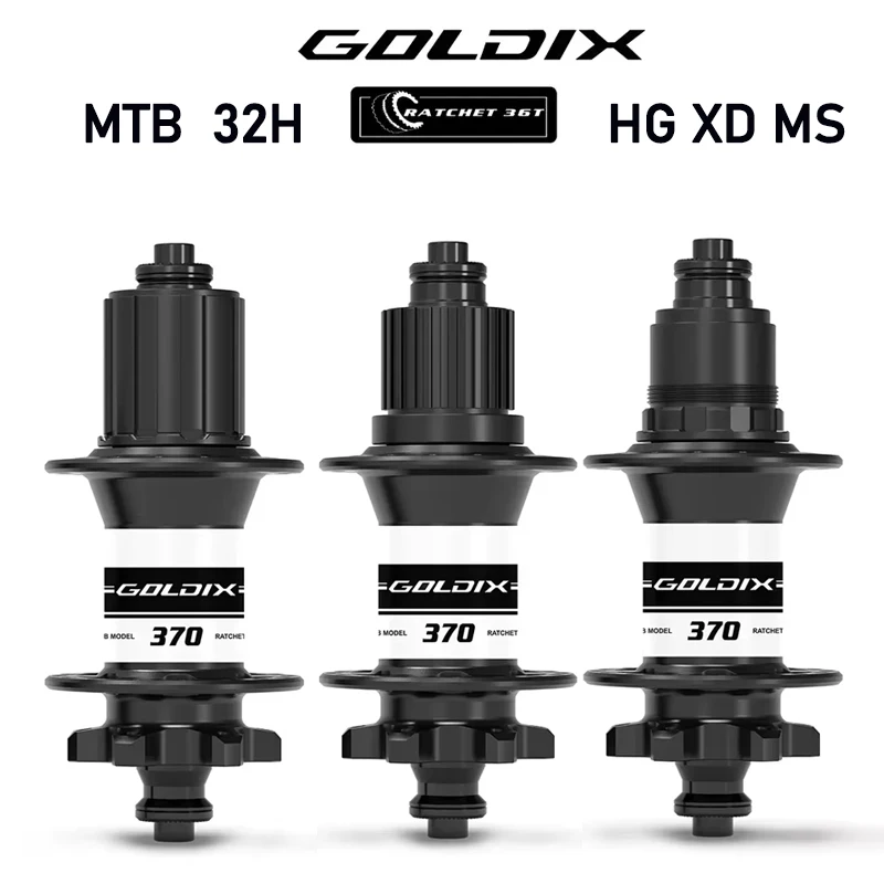 GOLDIX M370 32H Bicycle Hub 36T Ratchet Sealed Bearing 6-bolt Disc Brake J-Bend 32 Holes BOOST for HG XD MS Bicycle Accessories
GOLDIX M370 32H Bicycle Hub 36T Ratchet Sealed Bearing 6-bolt Disc Brake J-Bend 32 Holes BOOST for HG XD MS Bicycle Accessories