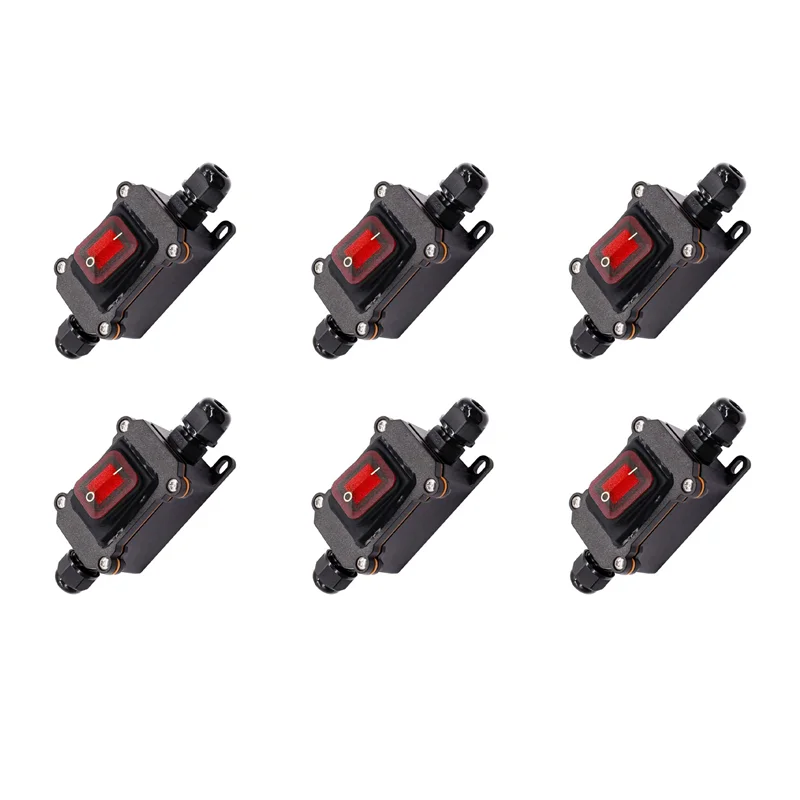 【Superdeals】6X IP67 Waterproof Inline Switch 12V DC 20A High Current Power Waterproof Switch
【Superdeals】6X IP67 Waterproof Inline Switch 12V DC 20A High Current Power Waterproof Switch