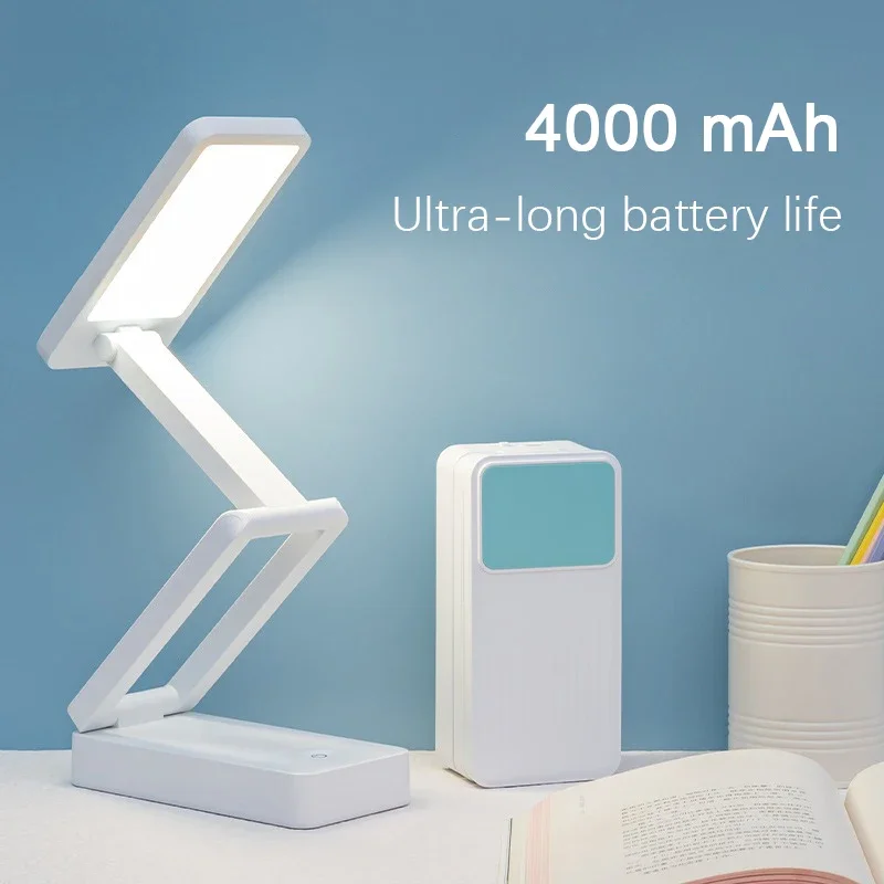 Folding Eye Protection LED Desk Lamp Large Capacity Rechargeable Battery Portable Study Light Dormitory Bedroom Night Lamp
Folding Eye Protection LED Desk Lamp Large Capacity Rechargeable Battery Portable Study Light Dormitory Bedroom Night Lamp