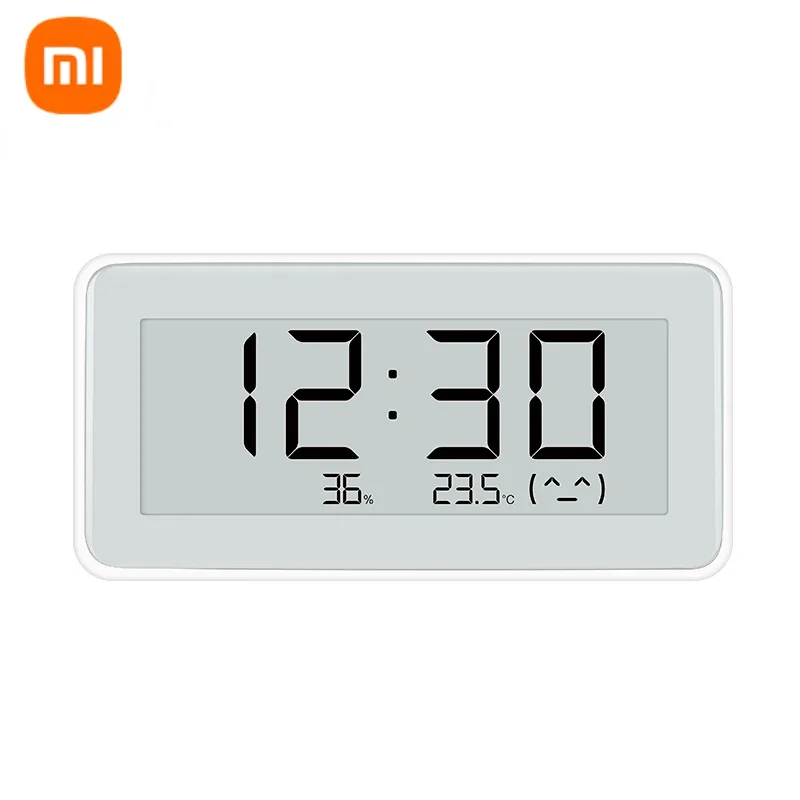 Xiaomi Mijia BT4.0 Wireless Smart Electric Digital clock Indoor Outdoor Hygrometer Thermometer E-link Temperature Measuring Tool
Xiaomi Mijia BT4.0 Wireless Smart Electric Digital clock Indoor Outdoor Hygrometer Thermometer E-link Temperature Measuring Tool