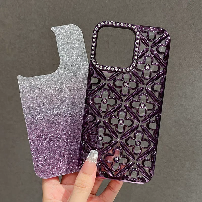 Luxury Glitter Flowers Phone Case For iPhone 16 12 13 14 15 16 Pro Max 11 Soft Shockproof Bumper Silicone Cases Cover
Luxury Glitter Flowers Phone Case For iPhone 16 12 13 14 15 16 Pro Max 11 Soft Shockproof Bumper Silicone Cases Cover