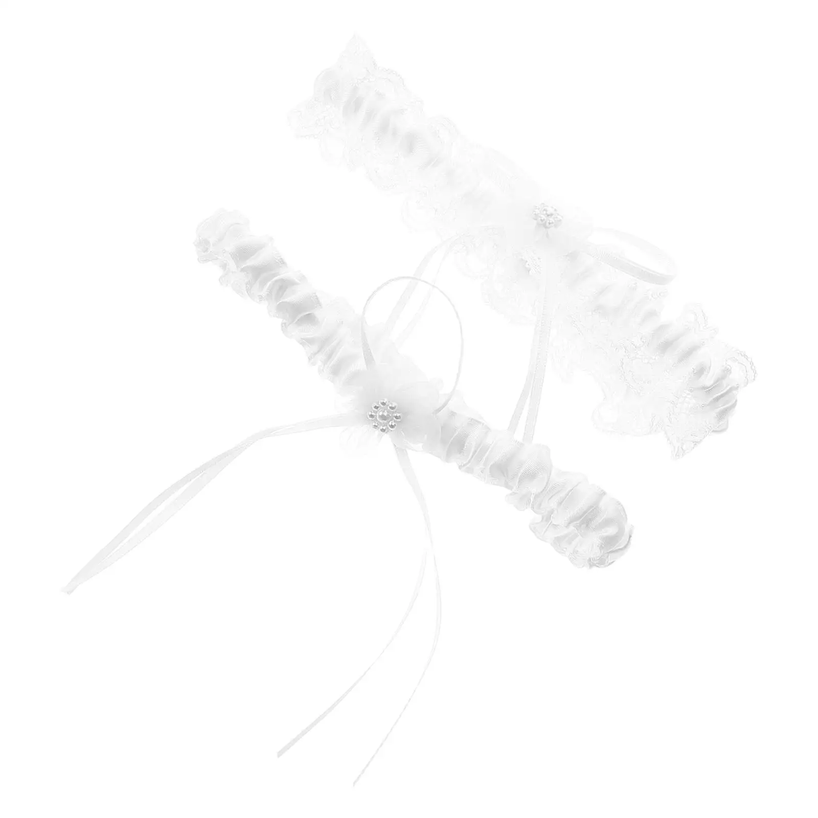 2Pcs Bridal Flower White Wedding Accessories Polyester Leg Straps Fashion Bride Elastic FitVintage
2Pcs Bridal Flower White Wedding Accessories Polyester Leg Straps Fashion Bride Elastic FitVintage