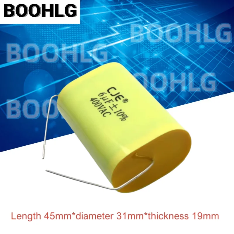 5PCS CJE CBB20 400VAC 605K 6UF IGBT High Voltage Non Inductive Absorption Filter Power Supply Capacitors
5PCS CJE CBB20 400VAC 605K 6UF IGBT High Voltage Non Inductive Absorption Filter Power Supply Capacitors