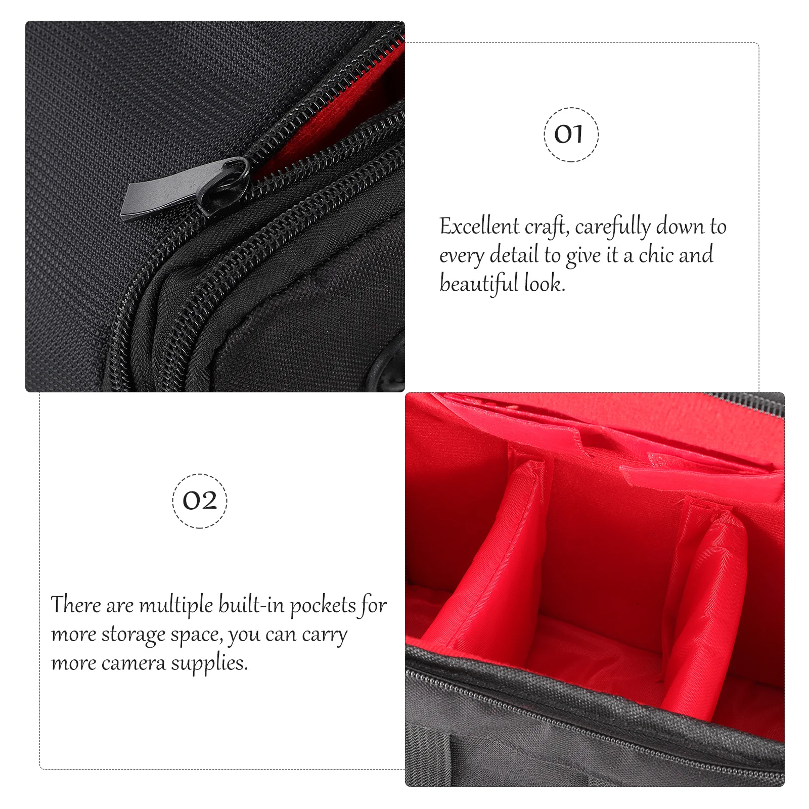 Dslr Camera Bag Waterproof Shockproof Padded Lens Case Rain Cover Adjustable Shoulder Crossbody Camera Gadget Padded Bag
Dslr Camera Bag Waterproof Shockproof Padded Lens Case Rain Cover Adjustable Shoulder Crossbody Camera Gadget Padded Bag