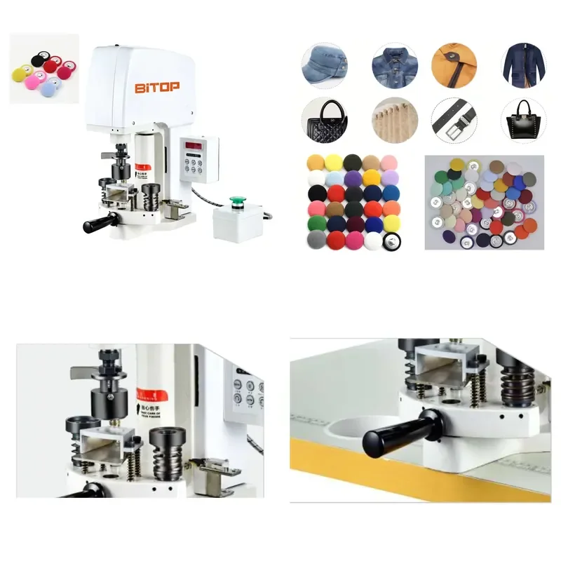 BT-3608 Semi-automatic fabric button covering machine
BT-3608 Semi-automatic fabric button covering machine