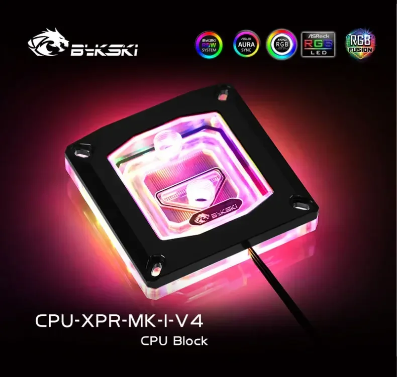 Bykski CPU Water Cooling Block for INTEL LGA1150 1151 1155 1156 1200 1700 / 2011 /2066 Black Radiator RGB AURA CPU-XPR-MK-I-V4
Bykski CPU Water Cooling Block for INTEL LGA1150 1151 1155 1156 1200 1700 / 2011 /2066 Black Radiator RGB AURA CPU-XPR-MK-I-V4