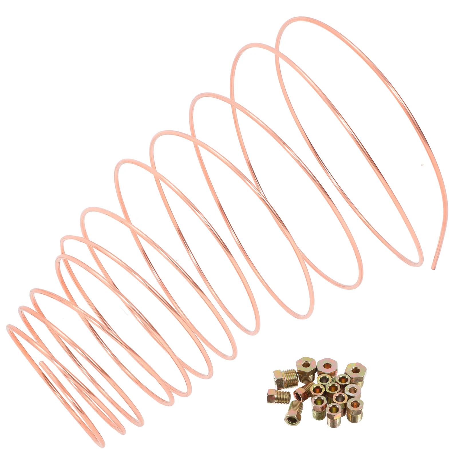 Brake Tube 3/16 Golden Galvanized Iron Line Coil Zinc Tubing Fitting Car Vehicle Auto Brake Line Hose Accessories Flexible Long
Brake Tube 3/16 Golden Galvanized Iron Line Coil Zinc Tubing Fitting Car Vehicle Auto Brake Line Hose Accessories Flexible Long