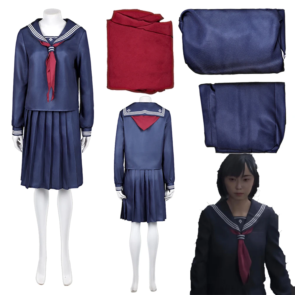 Game Silent Hill Cosplay Chiko Fukuwaka Top Skirt Clothes Women Party Disguise Outfits Suits Roleplay Halloween Costume Carnival
Game Silent Hill Cosplay Chiko Fukuwaka Top Skirt Clothes Women Party Disguise Outfits Suits Roleplay Halloween Costume Carnival