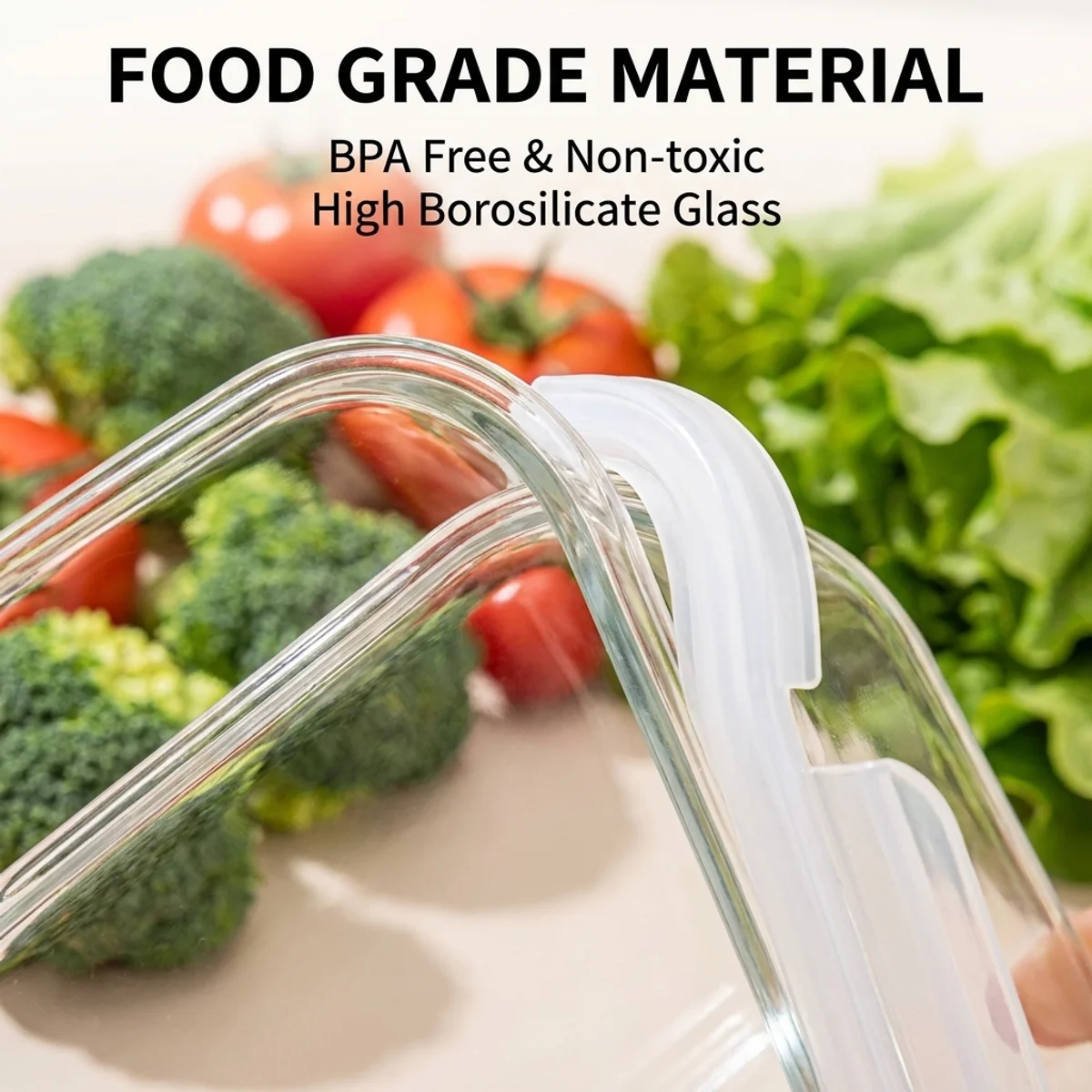 Premium White Glass Food Container – Microwave Ready, High Borosilicate Material, Stackable, Fresh-Keeping, Ideal for Meal Prep
Premium White Glass Food Container – Microwave Ready, High Borosilicate Material, Stackable, Fresh-Keeping, Ideal for Meal Prep