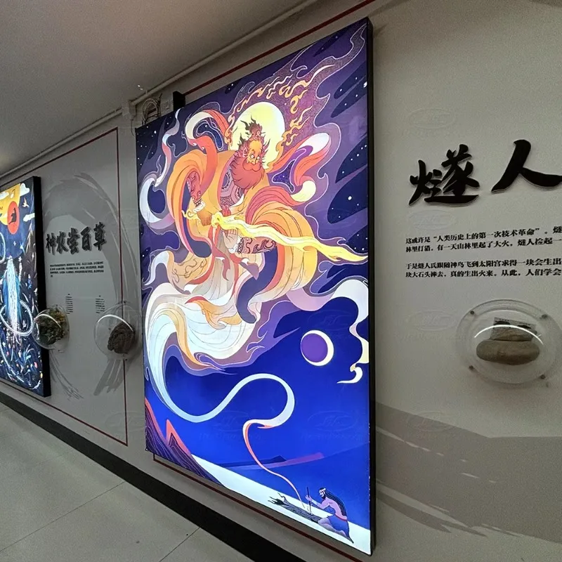 ized Outdoor Advertising LED Light Box with Iron Frame & Hollow Acrylic Board for Street Branding Signs