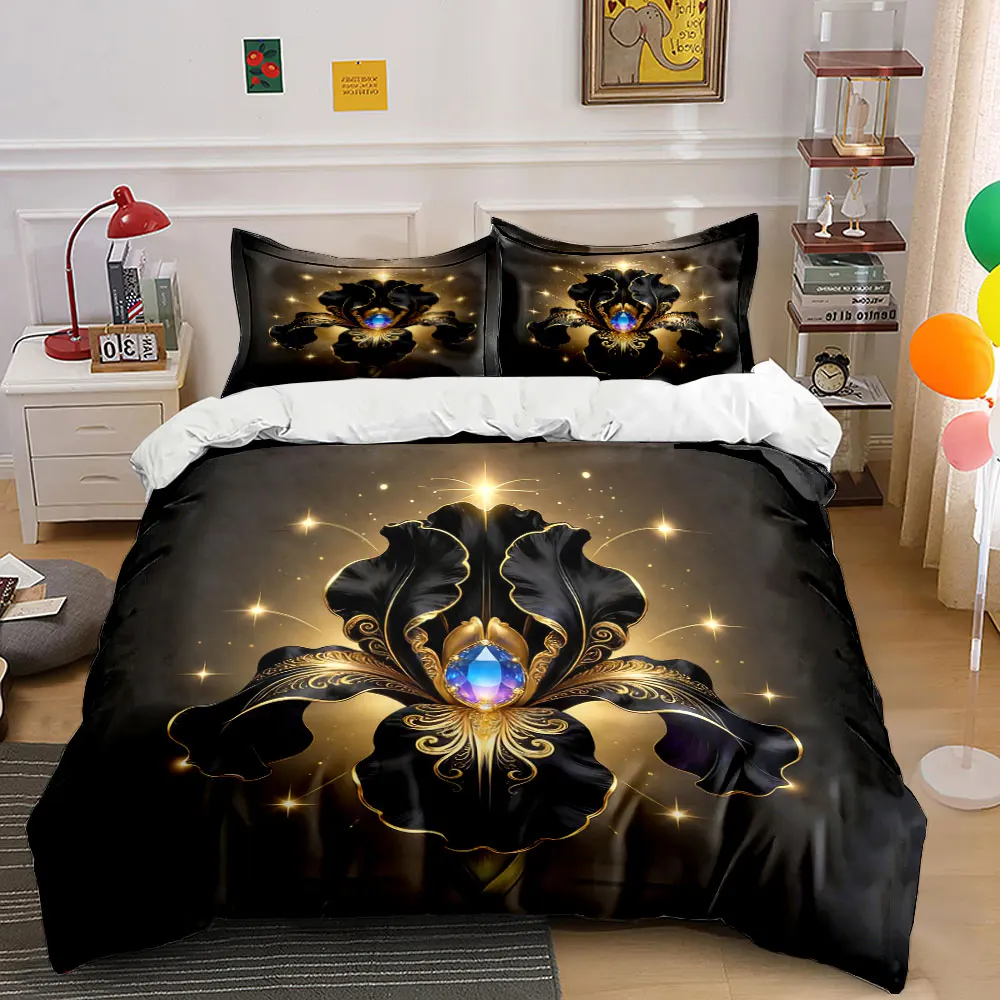 Elegant Floral-Inspired Decorative Set Soft Comfortable Duvet Cover Bedding Set Included 1*Duvet Cover & 2*Pillowcases, gift
Elegant Floral-Inspired Decorative Set Soft Comfortable Duvet Cover Bedding Set Included 1*Duvet Cover & 2*Pillowcases, gift