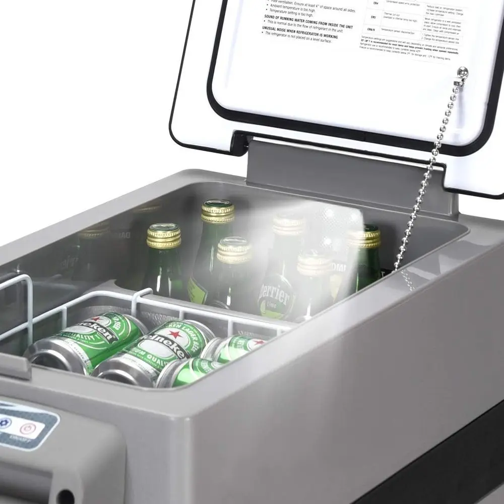 Compact 44-Quart Portable Refrigerator/Freezer for Cars, Outdoors, and Camping
Compact 44-Quart Portable Refrigerator/Freezer for Cars, Outdoors, and Camping