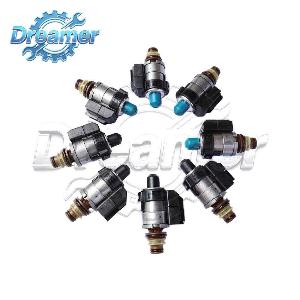 Original 722.9 Automatic Transmission Solenoids 8Pcs Kit 2202771098 2202770198 2202770898 For Mercedes Benz 7-Speed Car Parts
Original 722.9 Automatic Transmission Solenoids 8Pcs Kit 2202771098 2202770198 2202770898 For Mercedes Benz 7-Speed Car Parts