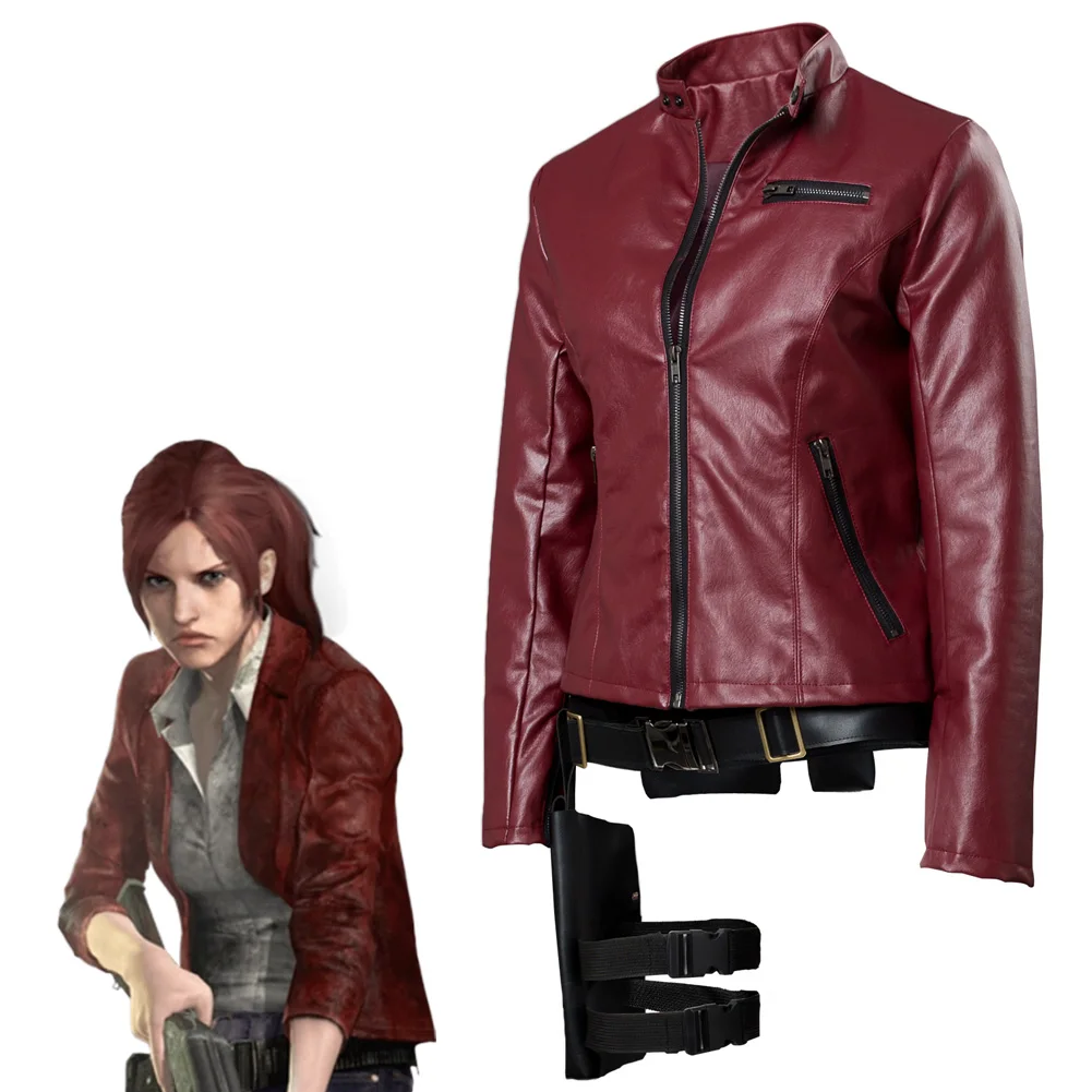 Claire Redfield Cosplay Fantasy Battle Suits Biohazard Game Resident Costume Women Halloween Carnival Party Party Cloth
Claire Redfield Cosplay Fantasy Battle Suits Biohazard Game Resident Costume Women Halloween Carnival Party Party Cloth