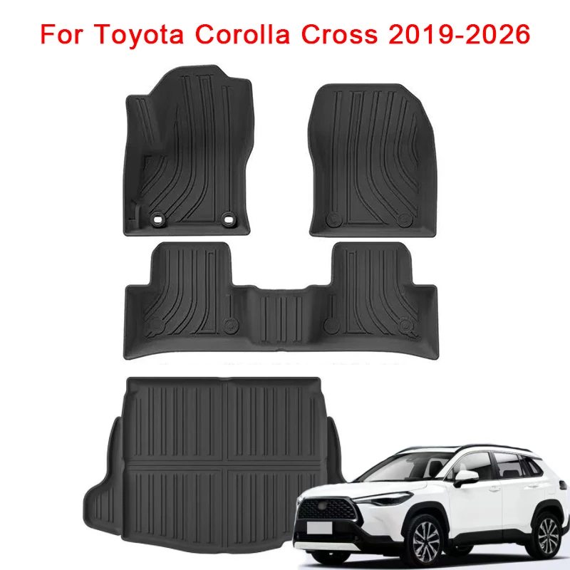 for Toyota Corolla Cross 2019-2024 2025 2026 LHD Floor Mat All-weather TPE Car Mats Cargo Liner Anti-slip Trunk Pad Right Drive
for Toyota Corolla Cross 2019-2024 2025 2026 LHD Floor Mat All-weather TPE Car Mats Cargo Liner Anti-slip Trunk Pad Right Drive
