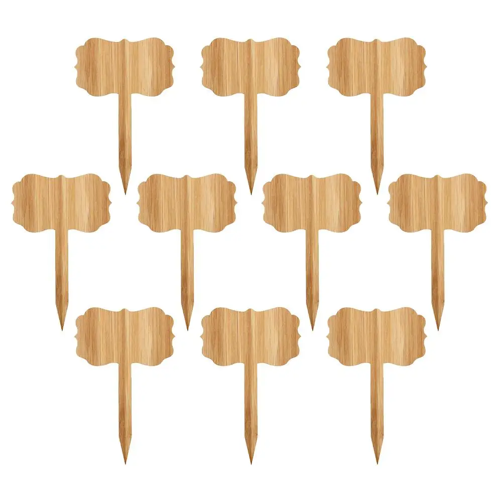 10 Pcs Wooden Plant Labels Stakes High Durability Writable Surface Garden Marker Small Flower Pot Signs Vegetable Label Sign
10 Pcs Wooden Plant Labels Stakes High Durability Writable Surface Garden Marker Small Flower Pot Signs Vegetable Label Sign
