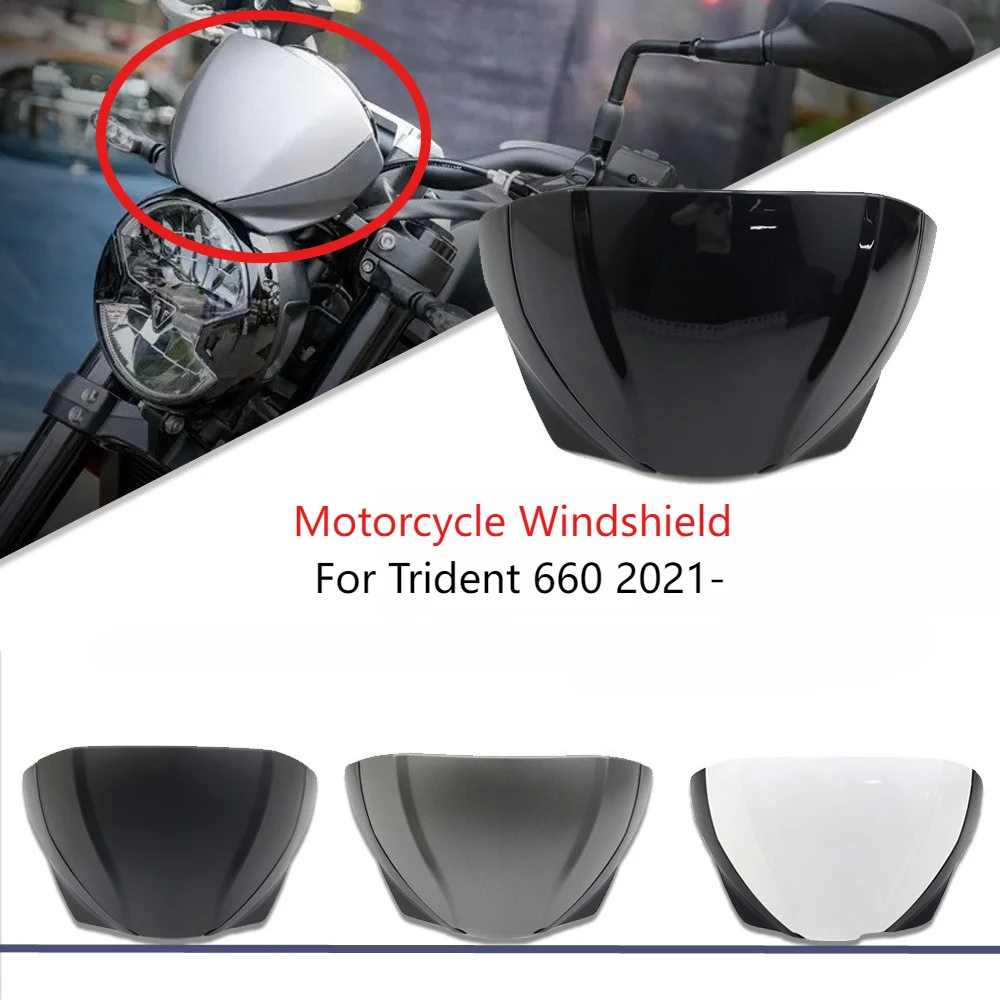 Motorcycle Windshield Front Windshield Wind deflector Flow Guide Plate For Trident 660 TRIDENT660 2021- Flyscreen
Motorcycle Windshield Front Windshield Wind deflector Flow Guide Plate For Trident 660 TRIDENT660 2021- Flyscreen