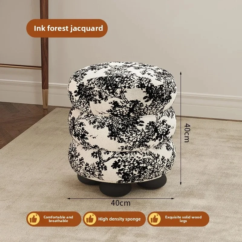 Dressing stool, light luxury round stool,makeup chair, home cream style leisure stool, leisure seat,women's bedroom makeup stool
Dressing stool, light luxury round stool,makeup chair, home cream style leisure stool, leisure seat,women's bedroom makeup stool