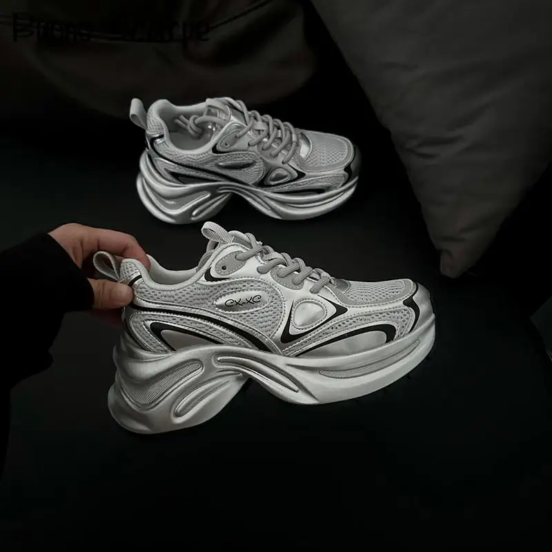 Chunky Heel Platform Women Sneakers All Match Increasing Mixed Color Runway Sport Skateboard Shoes Tennis Female Casual Trainers
Chunky Heel Platform Women Sneakers All Match Increasing Mixed Color Runway Sport Skateboard Shoes Tennis Female Casual Trainers